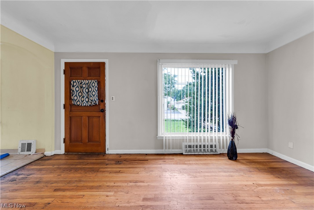 5619 Dunham Road Maple Heights, OH 44137 - Photo 5 of 19 View of hardwood floored foyer