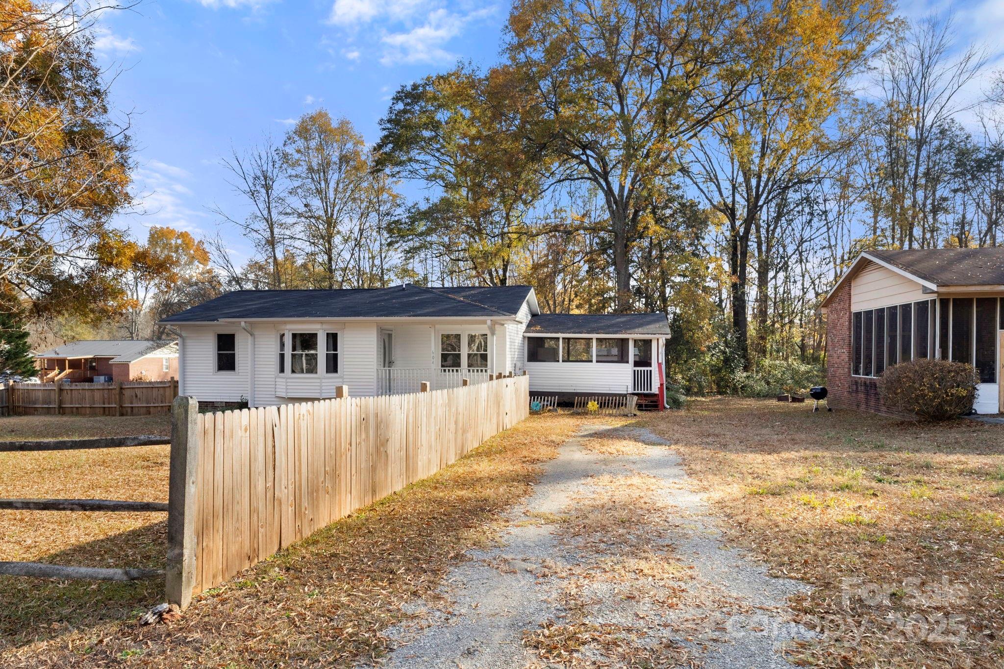 604 Cold Stream Circle Chester, SC 29706 - Photo 25 of 26 a view of a house with a yard covered in snow