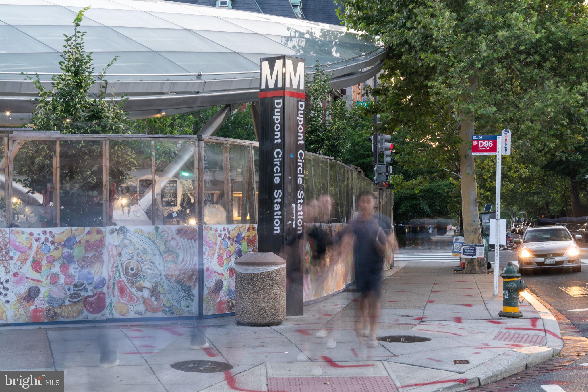 2141 P Street Northwest, Unit 306 Washington, DC 20037 - Photo 37 of 47 a view of a patio with table and chairs potted plants
