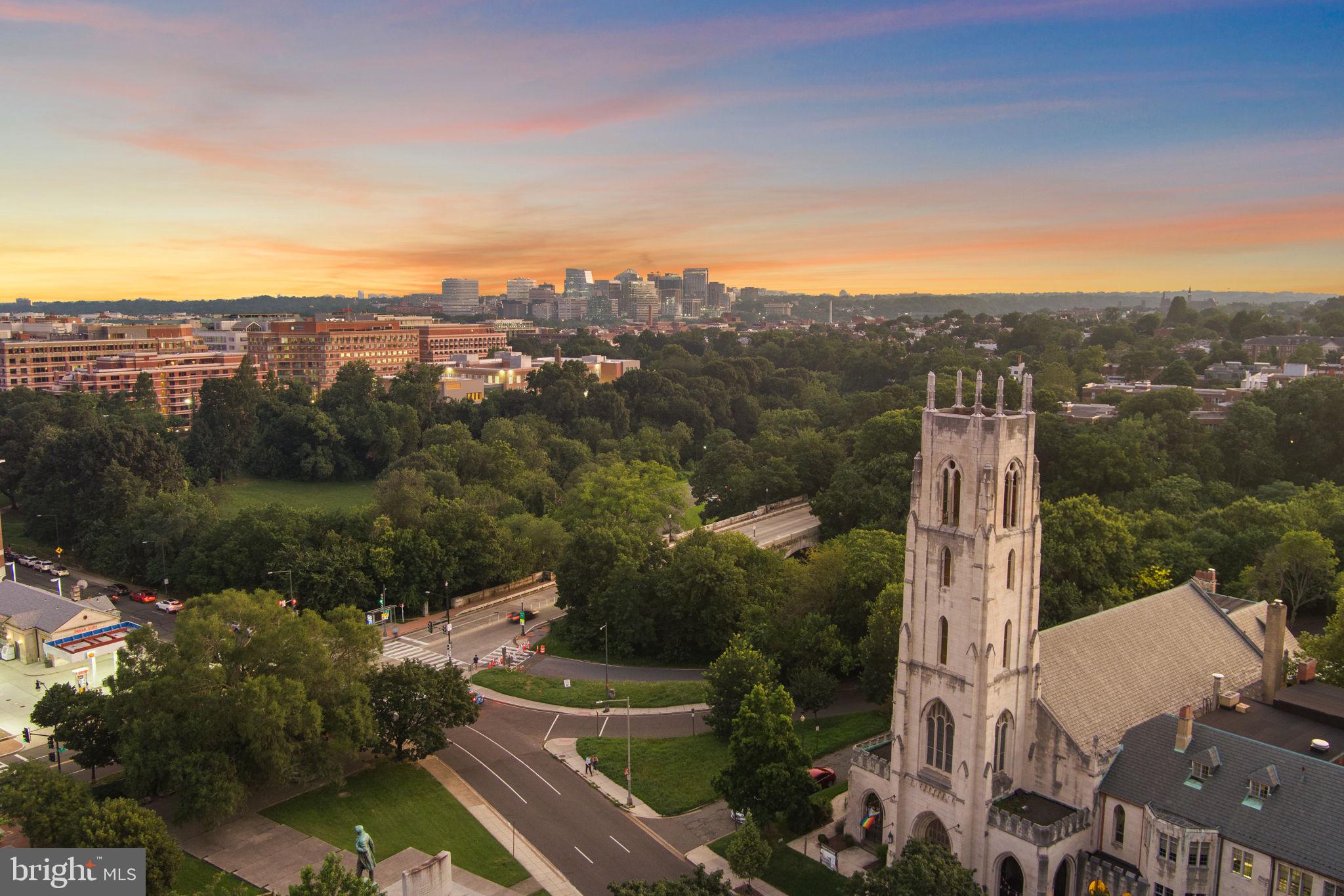 2141 P Street Northwest, Unit 306 Washington, DC 20037 - Photo 45 of 47 a view of a city with ocean view