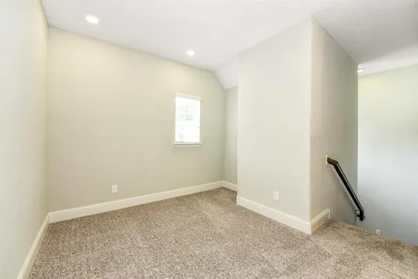 a view of a room with window