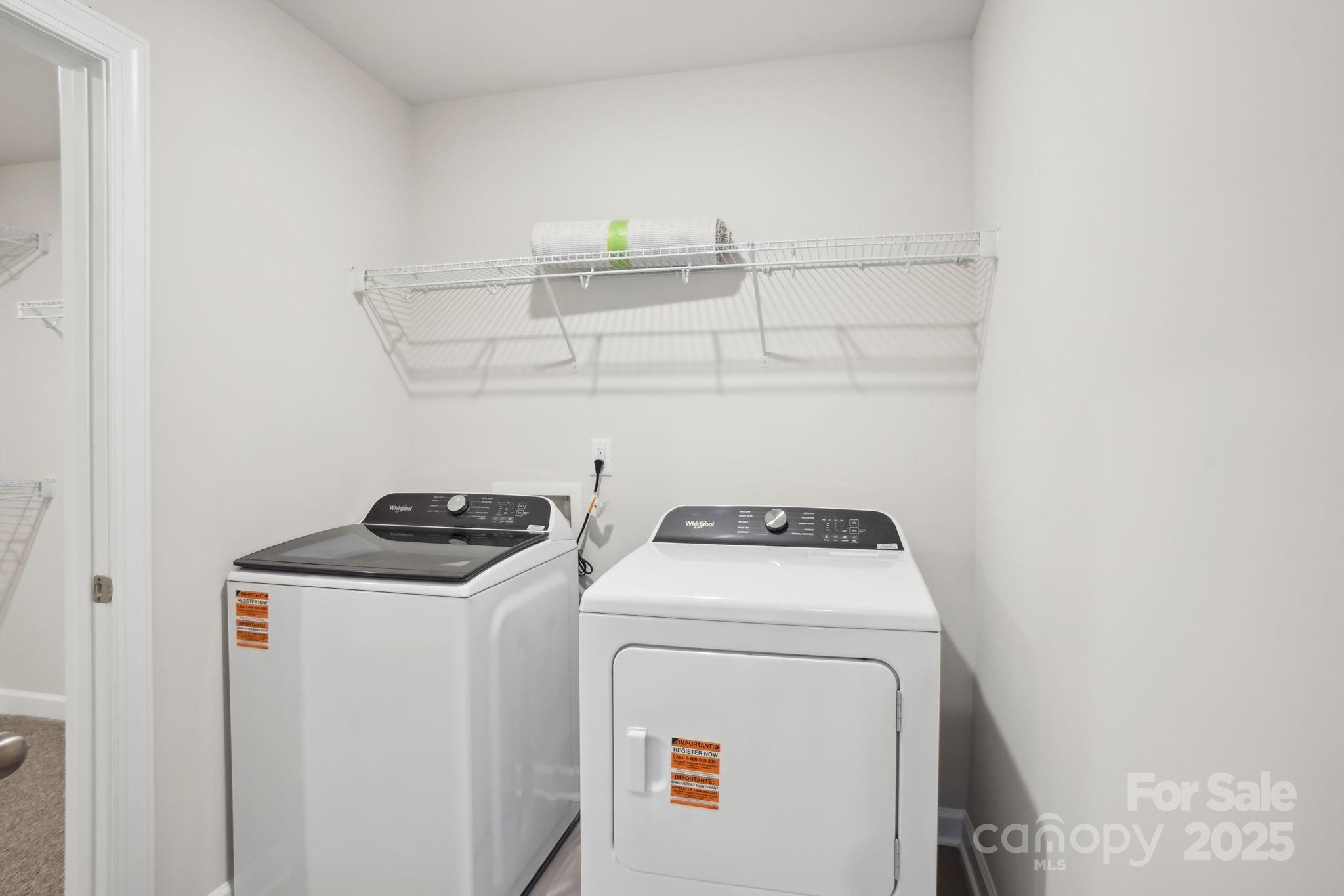 196 Murphy Mdw Road Mocksville, NC 27028 - Photo 18 of 24 a utility room with dryer and washer