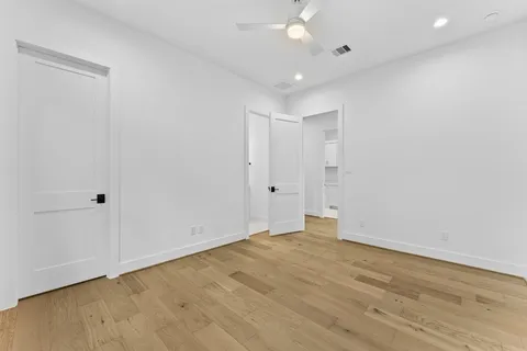 wooden floor in an empty room