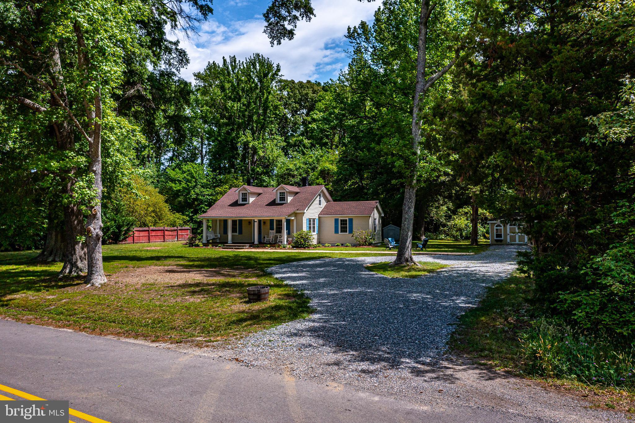 76 Tucker Hill Road Kinsale, VA 22488 - Photo 12 of 43 a view of a house with garden