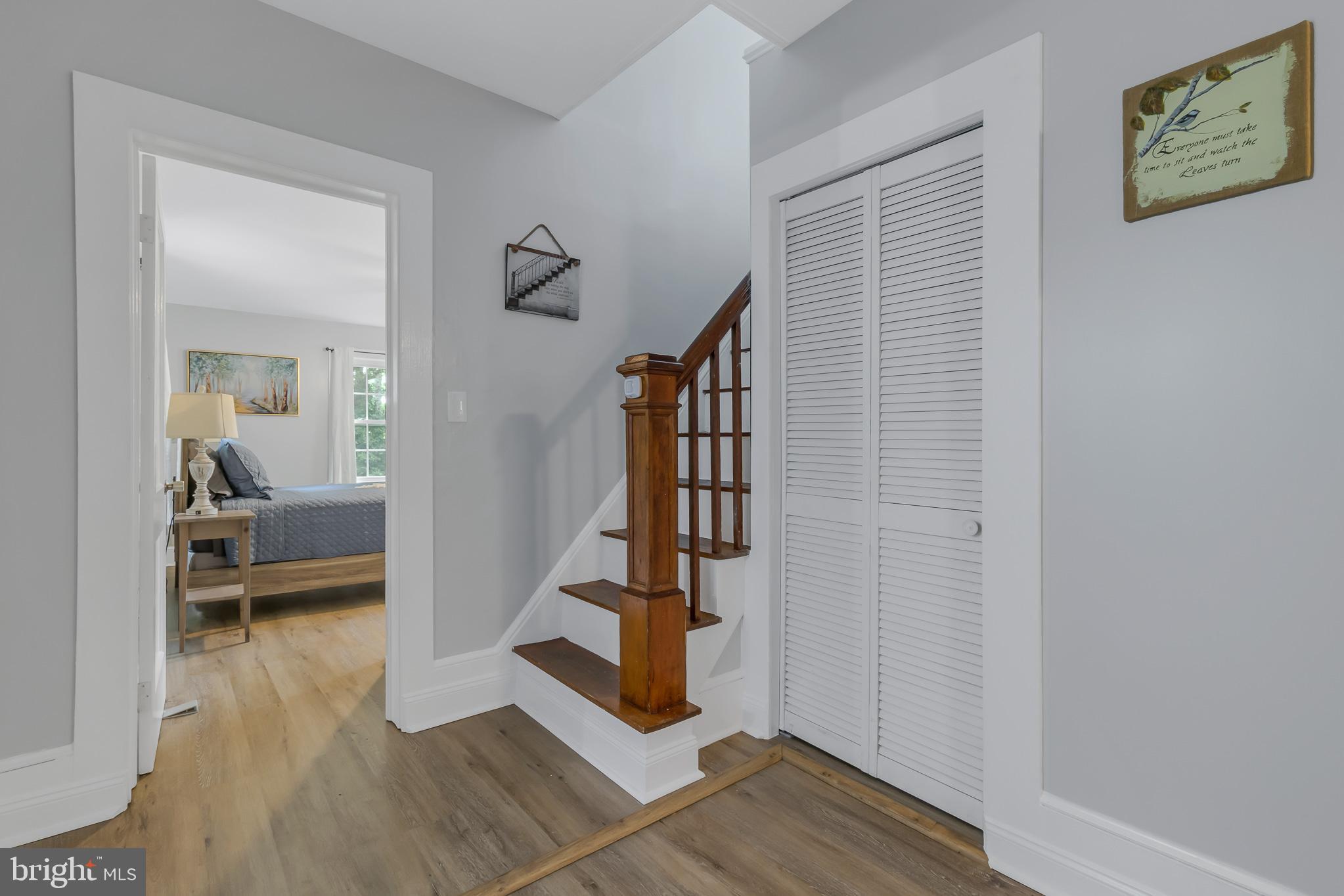76 Tucker Hill Road Kinsale, VA 22488 - Photo 28 of 43 a view of entryway with wooden floor and furniture