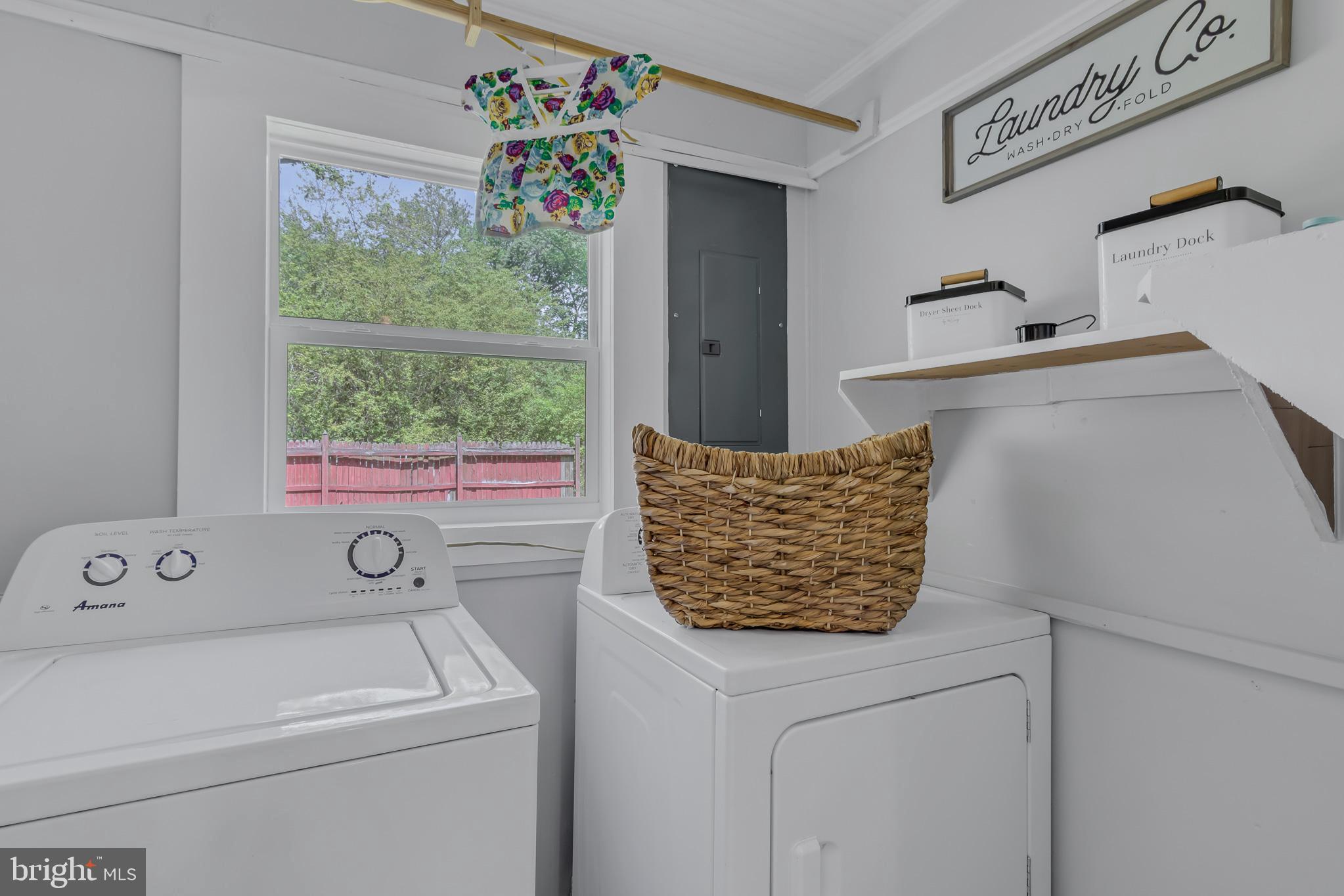 76 Tucker Hill Road Kinsale, VA 22488 - Photo 38 of 43 a utility room with dryer and washer