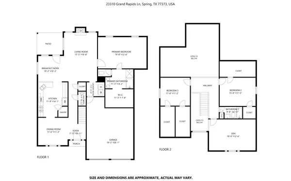 $1,900 | 23310 Grand Rapids Lane, Spring, TX 77373