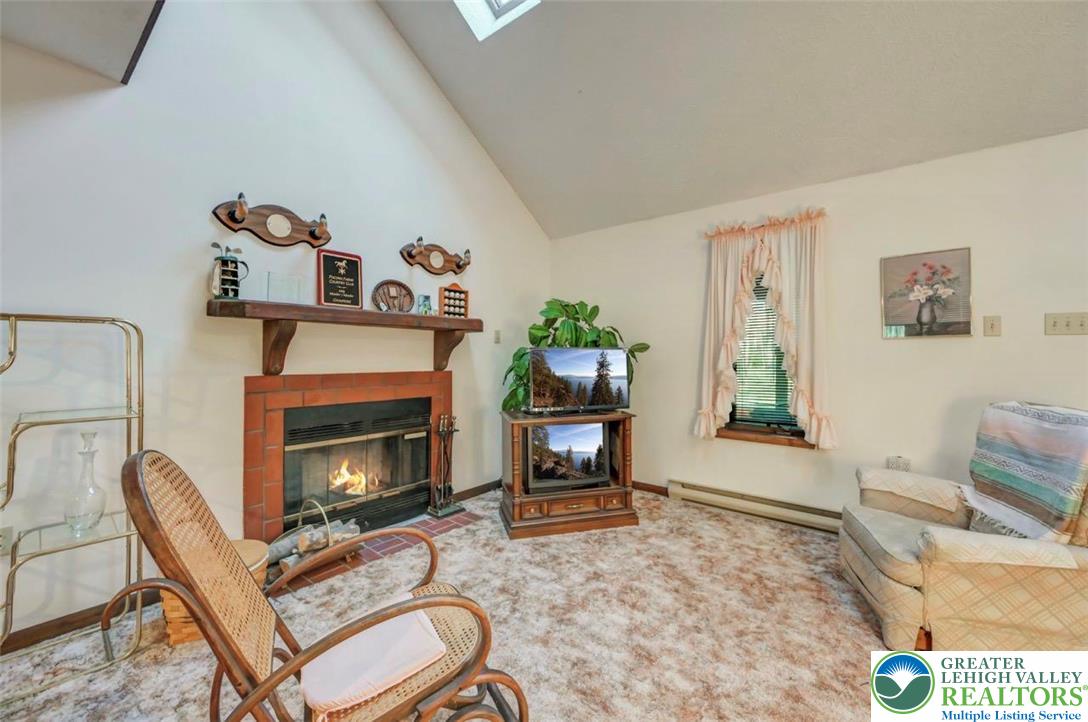 244 Lake Road Tobyhanna, PA 18466 - Photo 10 of 48 Tile Faced Wood-Burning Fireplace