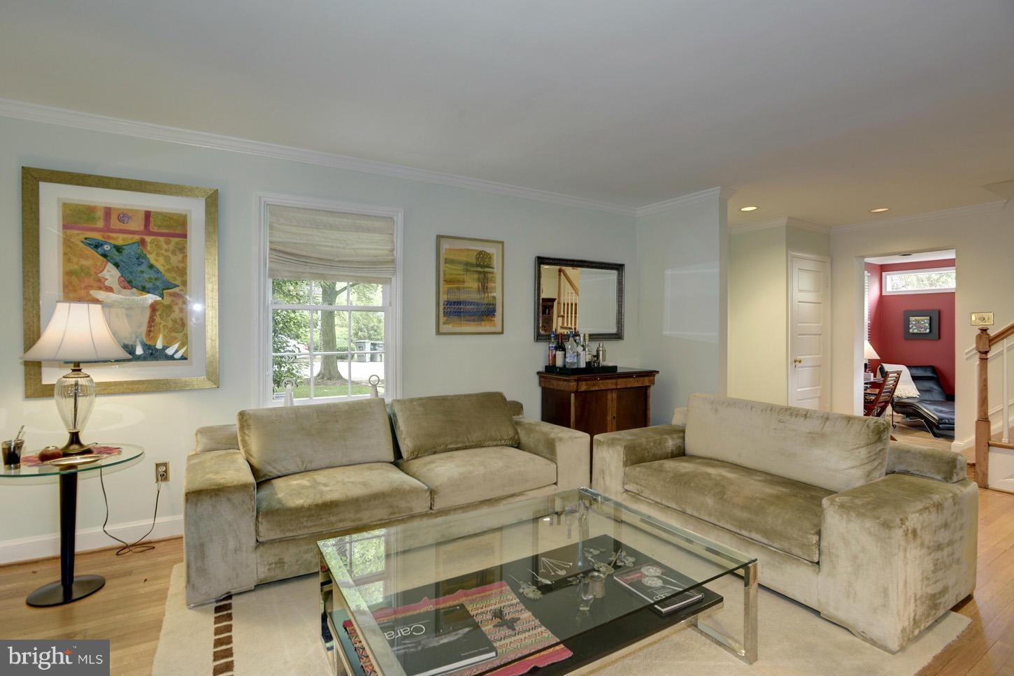4625 Sedgwick Street Northwest Washington, DC 20016 - Photo 2 of 19 a living room with furniture and a window