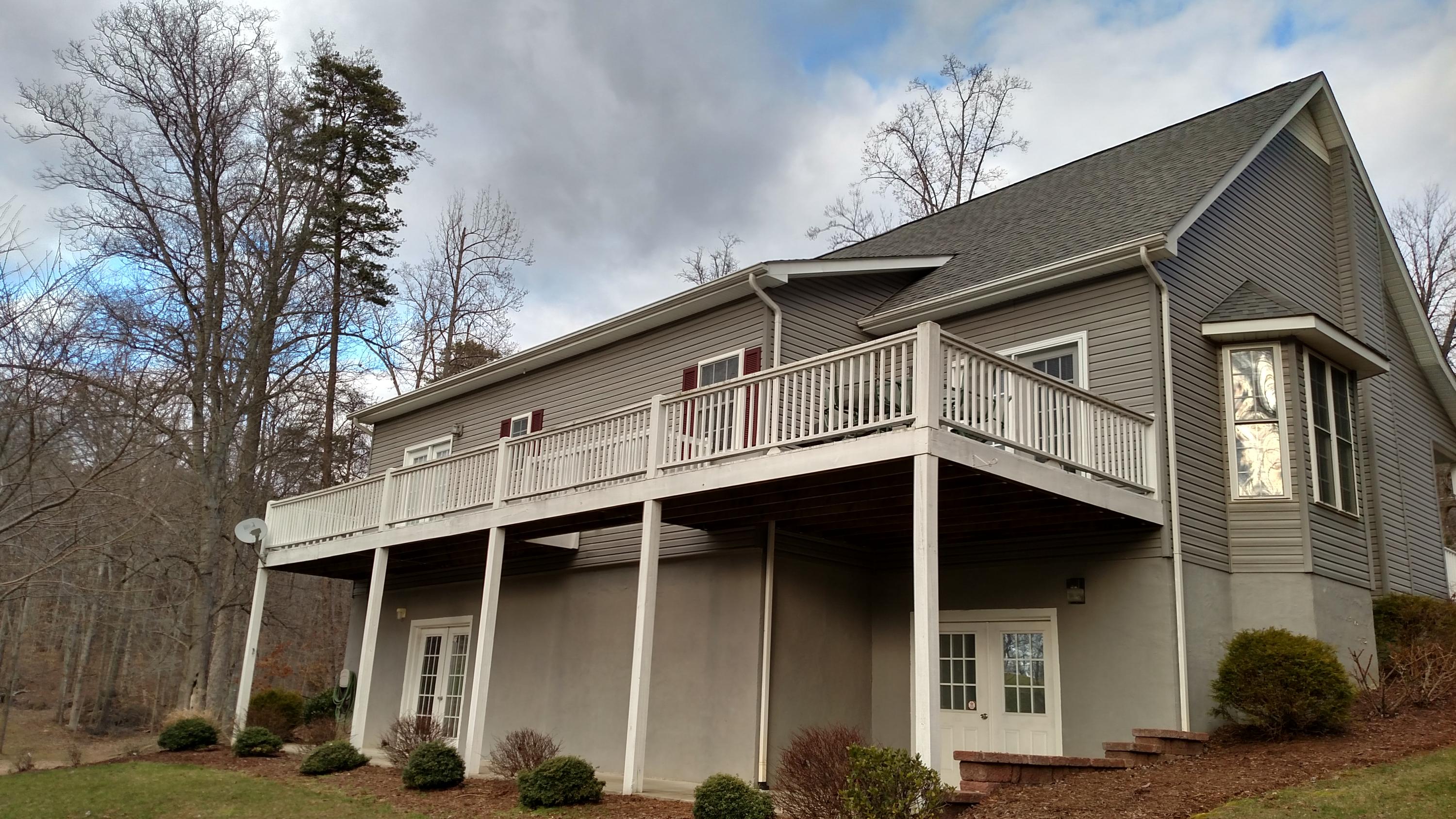 260 Fingerlake Road Penhook, VA 24137 - Photo 17 of 139 Rear Deck! to Lake!!