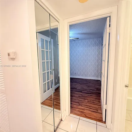 a view of front door