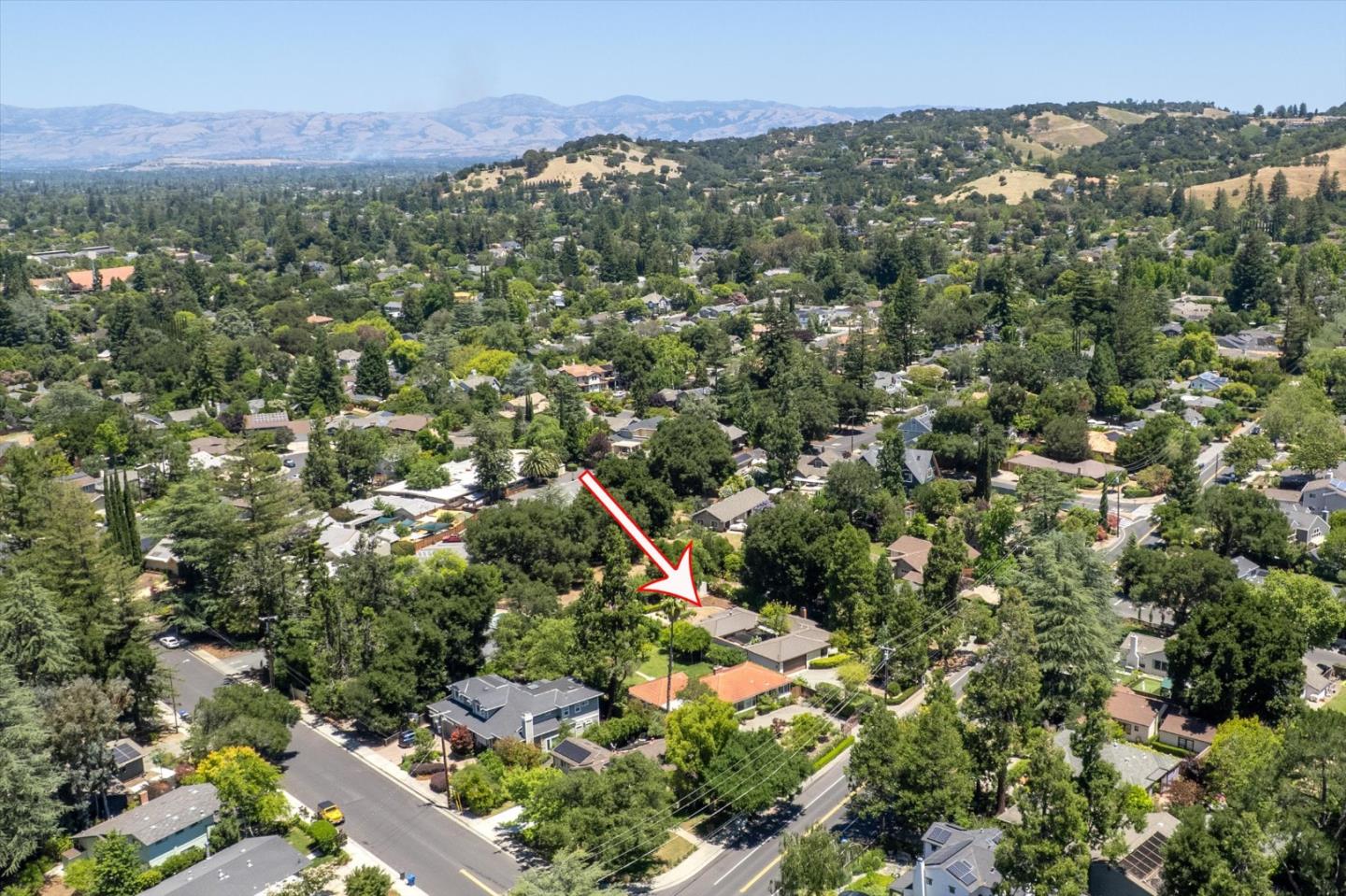 16899 Kennedy Road Los Gatos, CA 95032 - Photo 57 of 61 a view of a city with a mountain