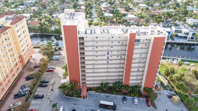 a view of a swimming pool with lounge chair