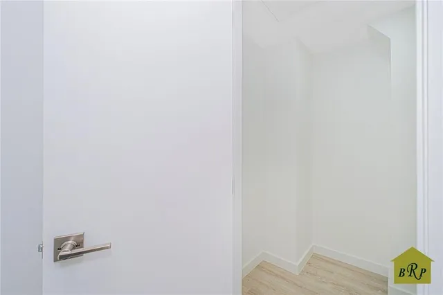 a view of a small space