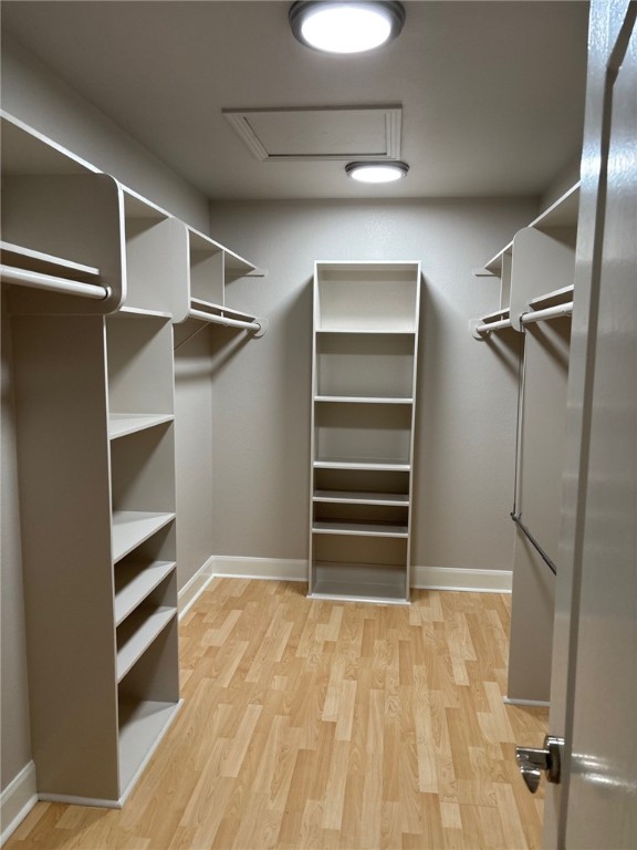 1132 Fifth Street Comfort, TX 78013 - Photo 11 of 20 a view of walk in closet with empty racks