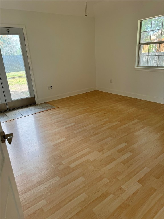 1132 Fifth Street Comfort, TX 78013 - Photo 17 of 20 wooden floor in an empty room