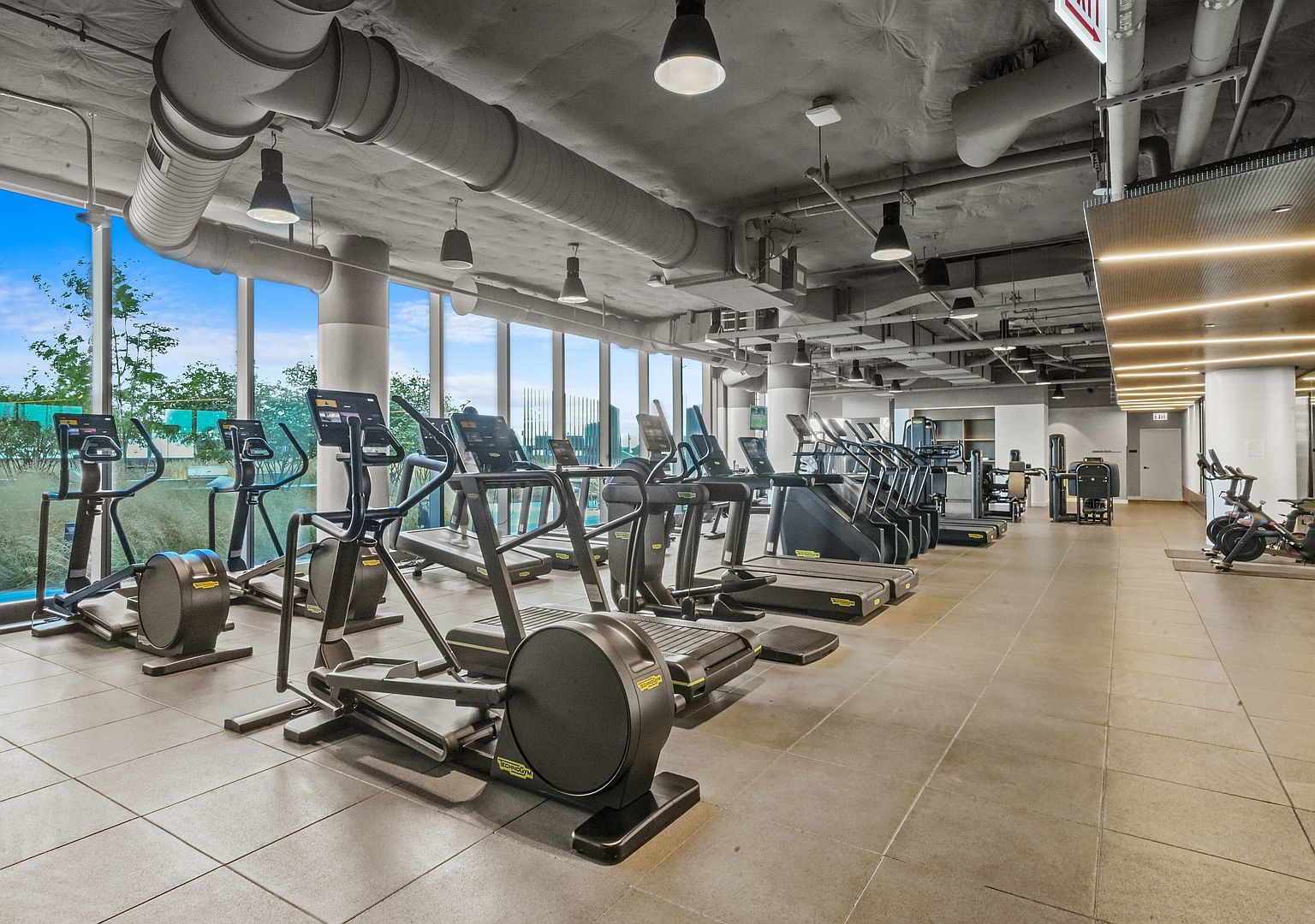 211 North Harbor Drive, Unit 2203 Chicago, IL 60601 - Photo 40 of 56 a view of a room with gym equipment