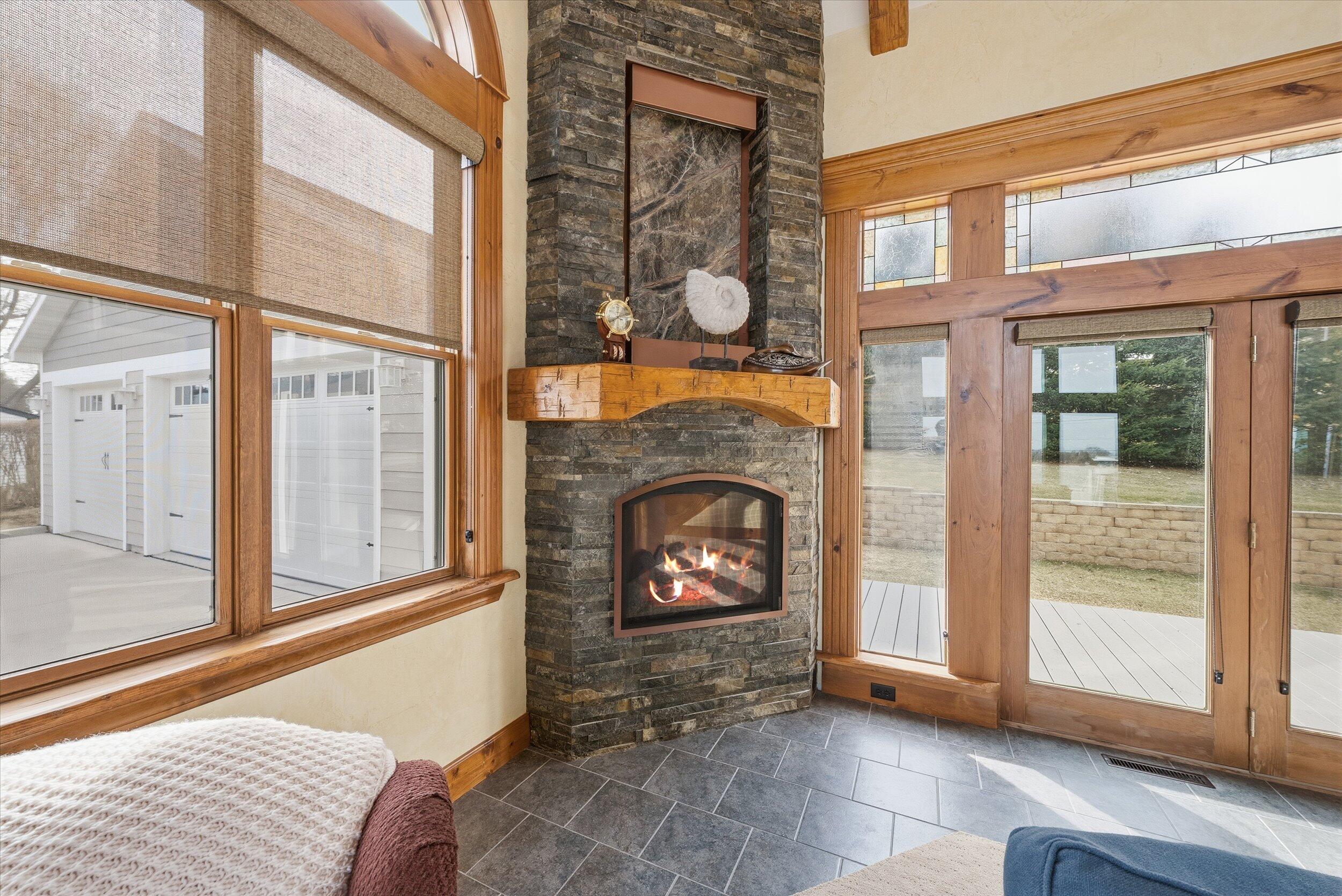 405 Lake Drive Random Lake, WI 53075 - Photo 14 of 95 07-Fireplace