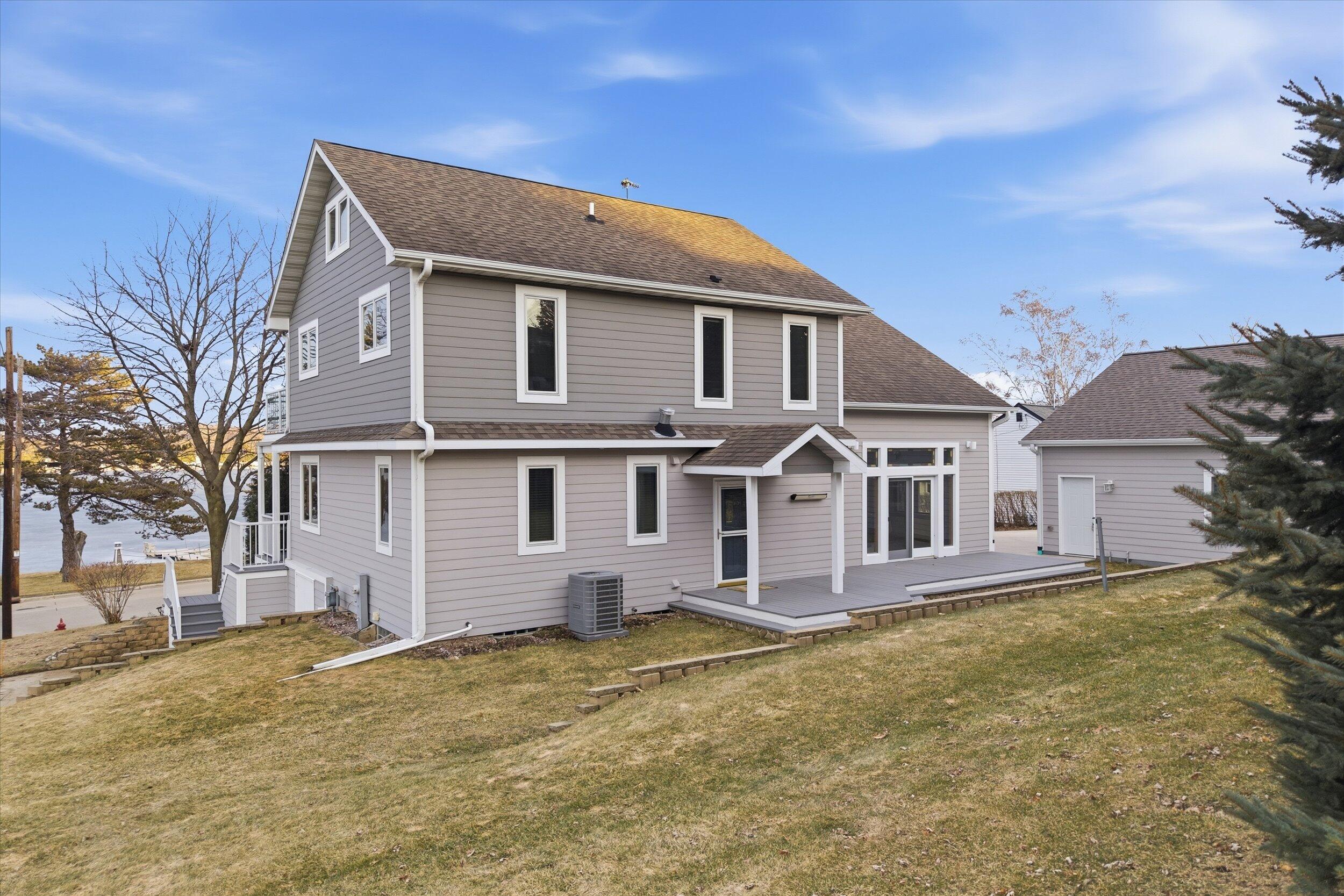 405 Lake Drive Random Lake, WI 53075 - Photo 38 of 59 38-Back