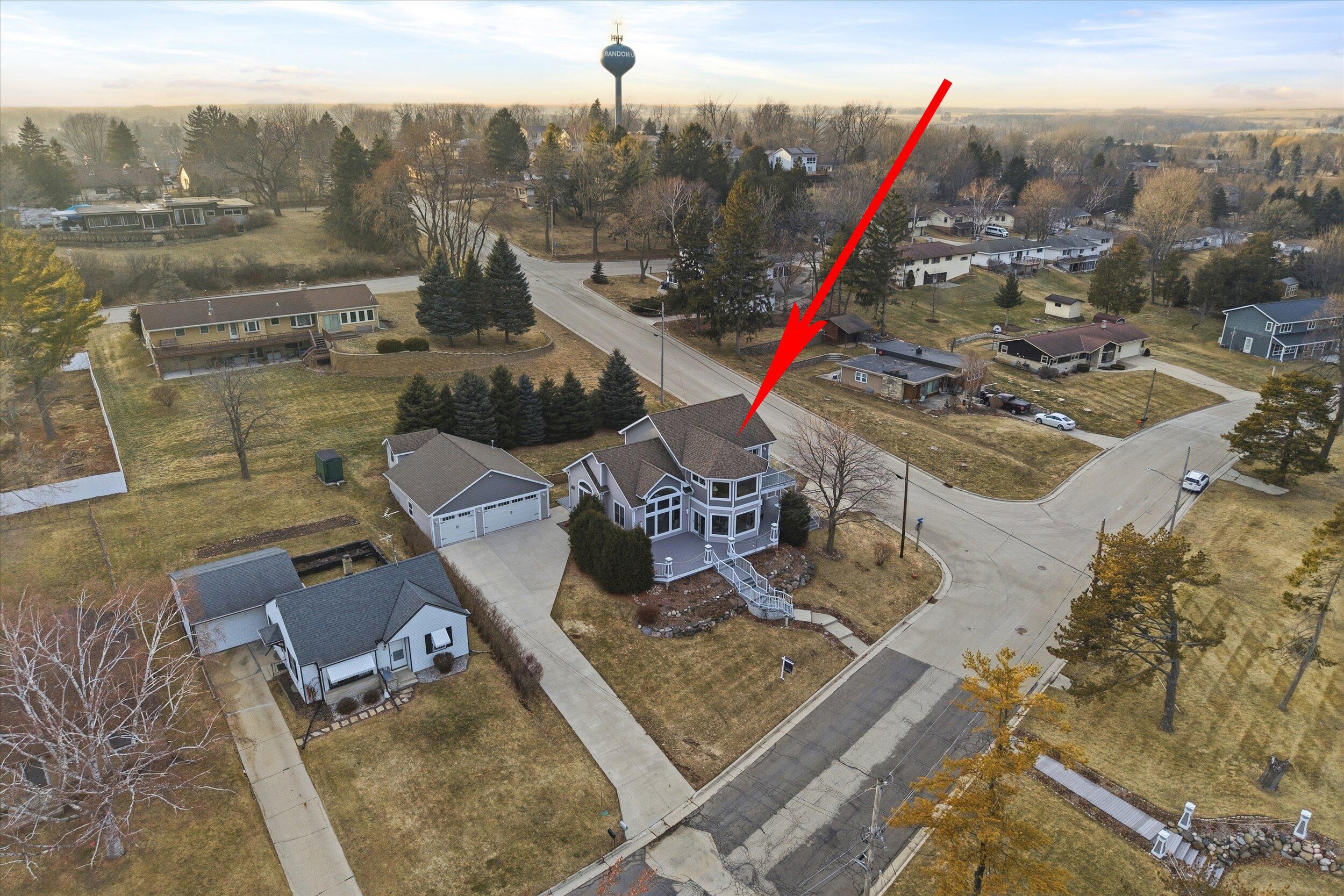 405 Lake Drive Random Lake, WI 53075 - Photo 39 of 59 39-Aerial