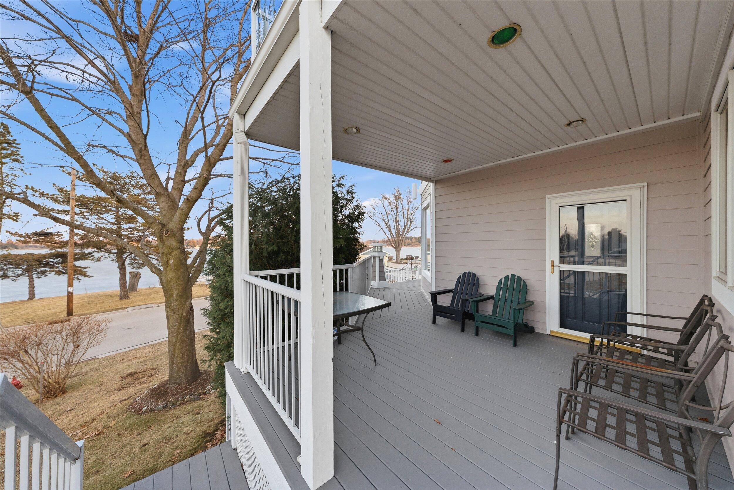 405 Lake Drive Random Lake, WI 53075 - Photo 41 of 59 42-Front Porch