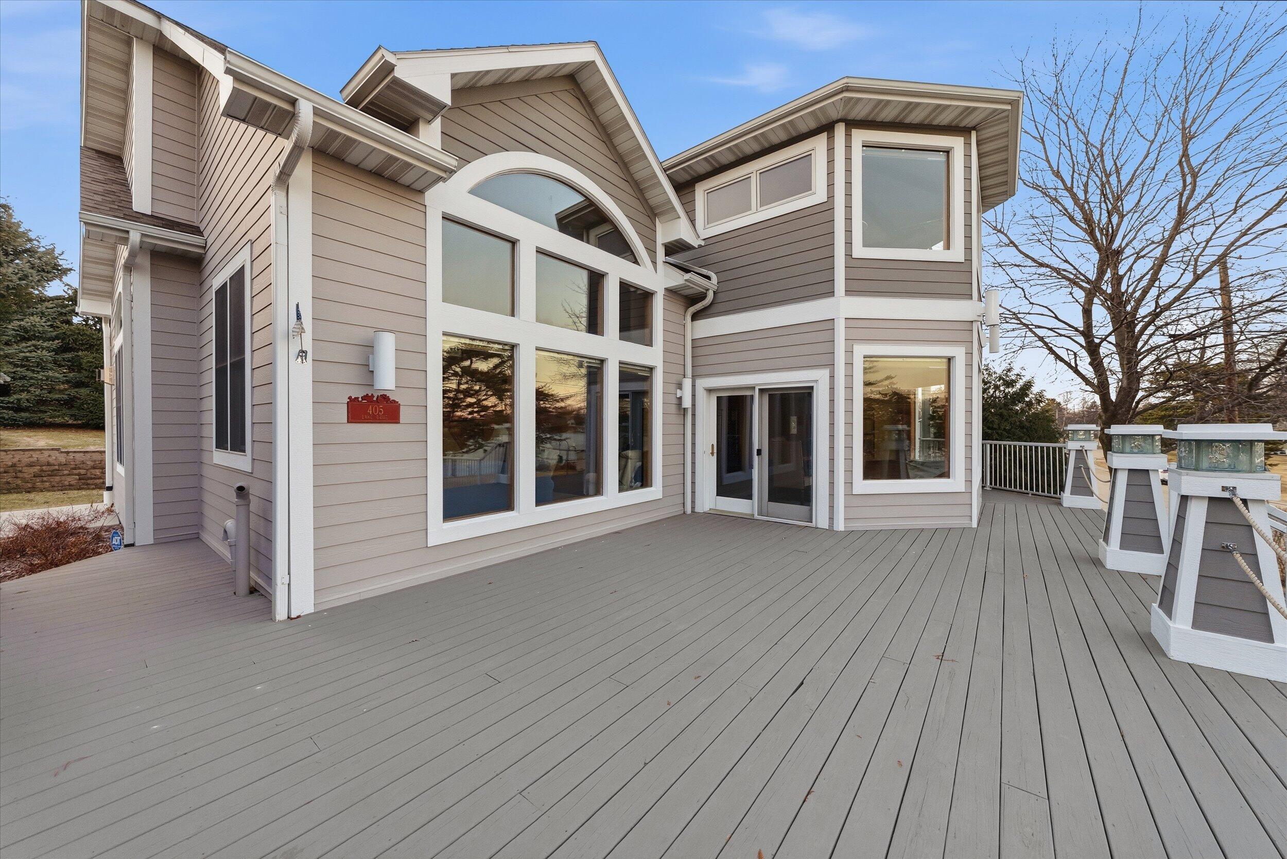 405 Lake Drive Random Lake, WI 53075 - Photo 43 of 59 44-Front Porch