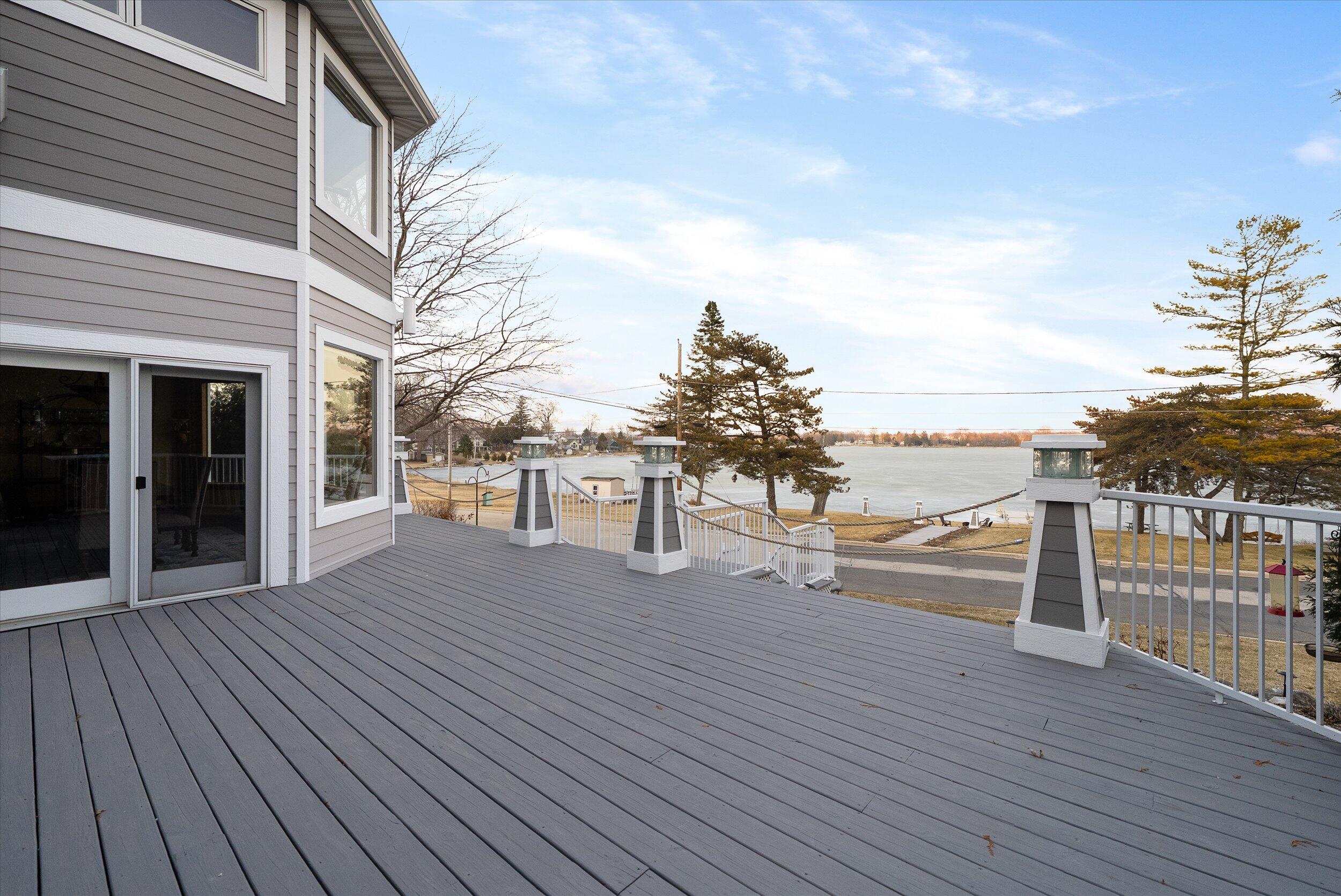 405 Lake Drive Random Lake, WI 53075 - Photo 44 of 59 45-Front Porch