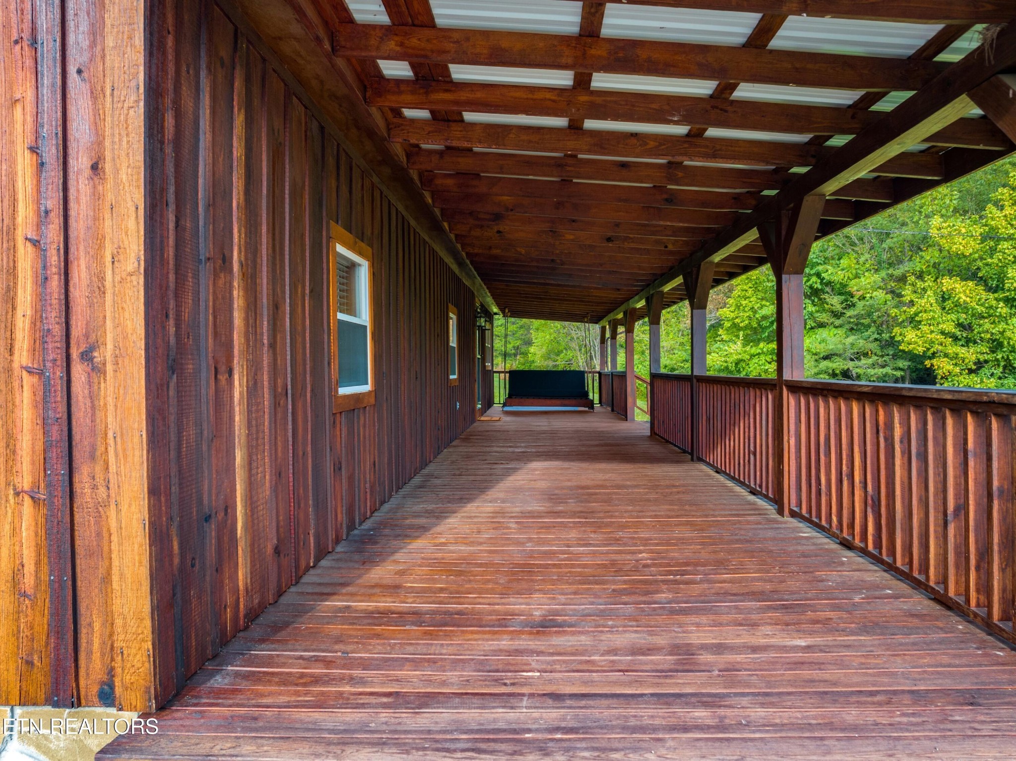 2811 Eugene Road Newport, TN 37821 - Photo 20 of 33 a view of porch with wooden floor