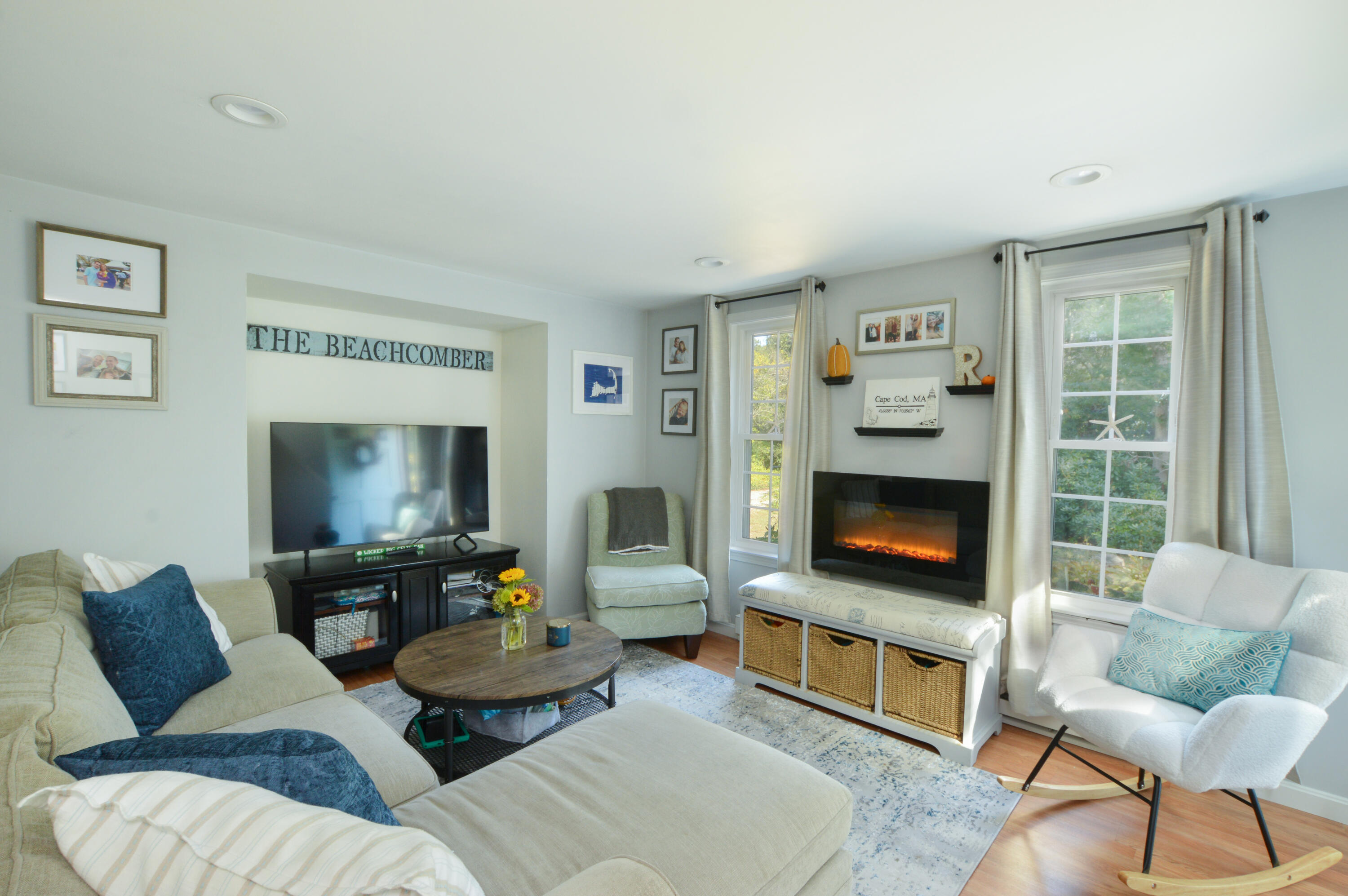 829 Pitcher's Way Hyannis, MA 02601 - Photo 9 of 32 a living room with furniture and a flat screen tv