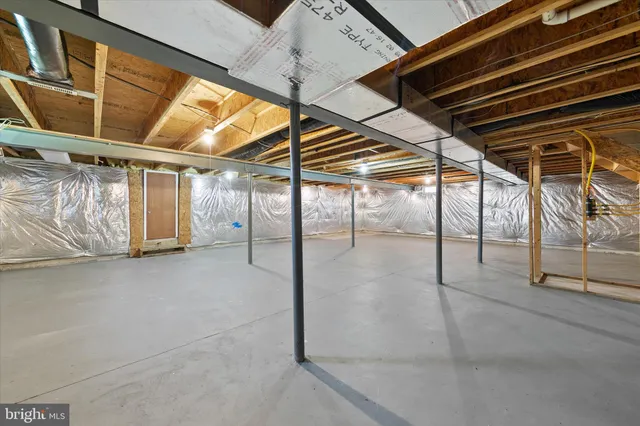 a view of under construction room and staircase