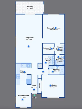 $344,900 | 2707 Northeast 14th Street Causeway, Unit 401, Pompano Beach, FL 33062