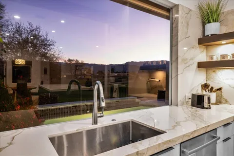 a view of a swimming pool