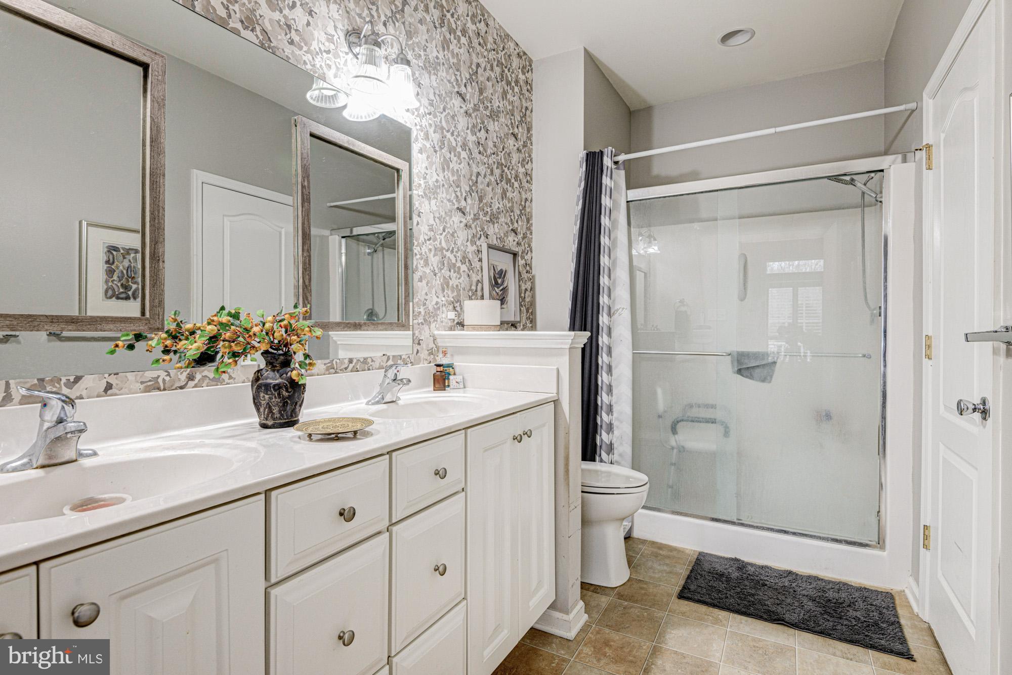 103 Candor Lane Dover, DE 19901 - Photo 29 of 38 a bathroom with a double vanity sink toilet and shower