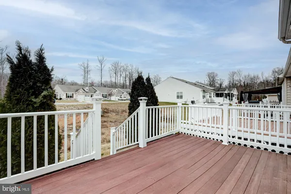 a view of a house with a deck