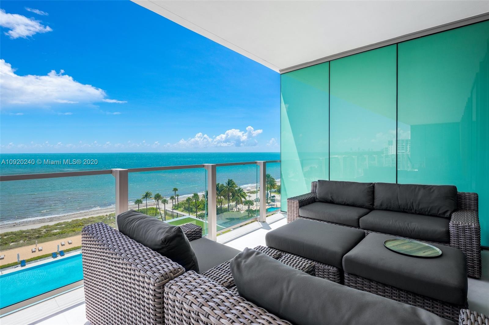 360 Ocean Drive, Unit 804S Key Biscayne, FL 33149 - Photo 23 of 49 a living room with furniture