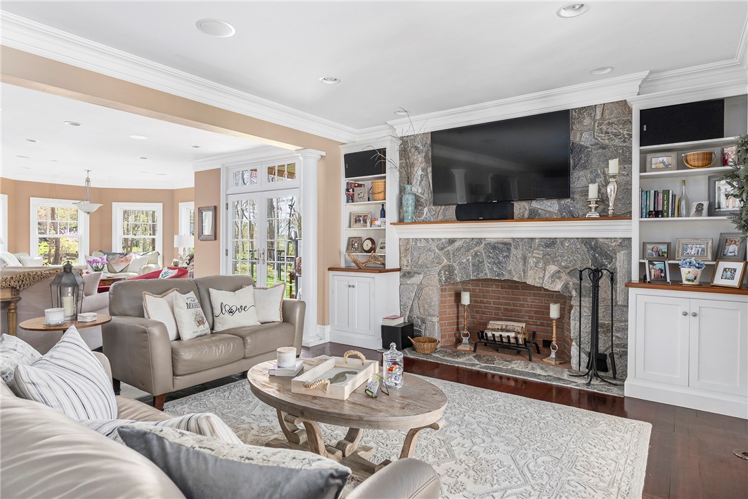 5790 Post Road Charlestown, RI 02813 - Photo 12 of 47 Family Room with Wood Burning Fireplace