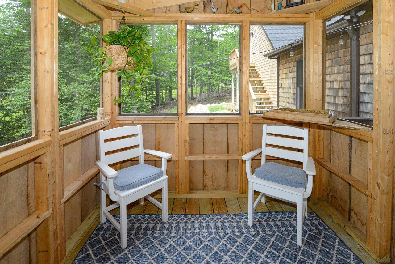 25 Chapman Road Harrison, ME 04040 - Photo 42 of 46 Screened Porch