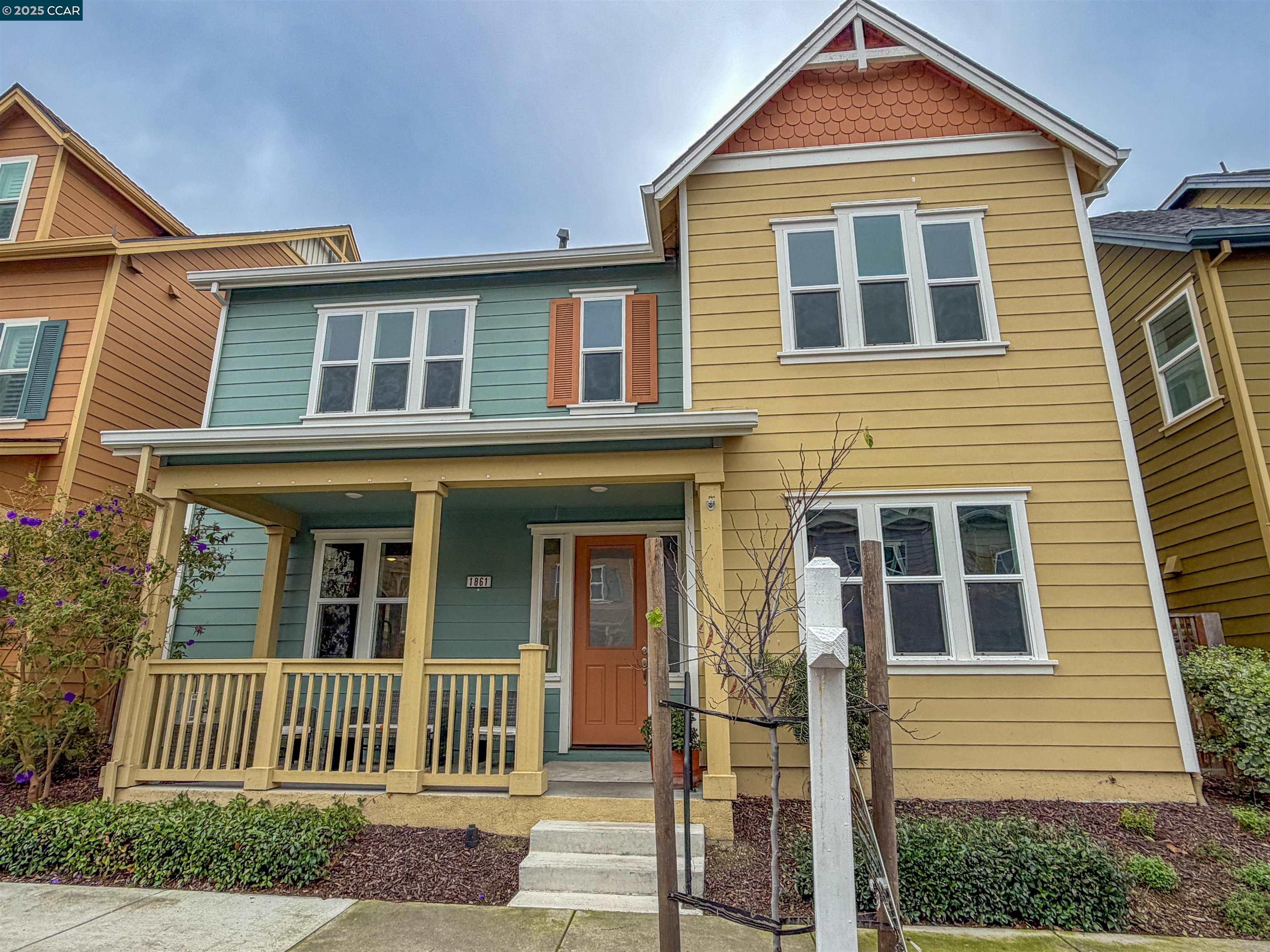 1861 Shasta Lane Hercules, CA 94547 - Photo 2 of 22 a front view of a house with a yard