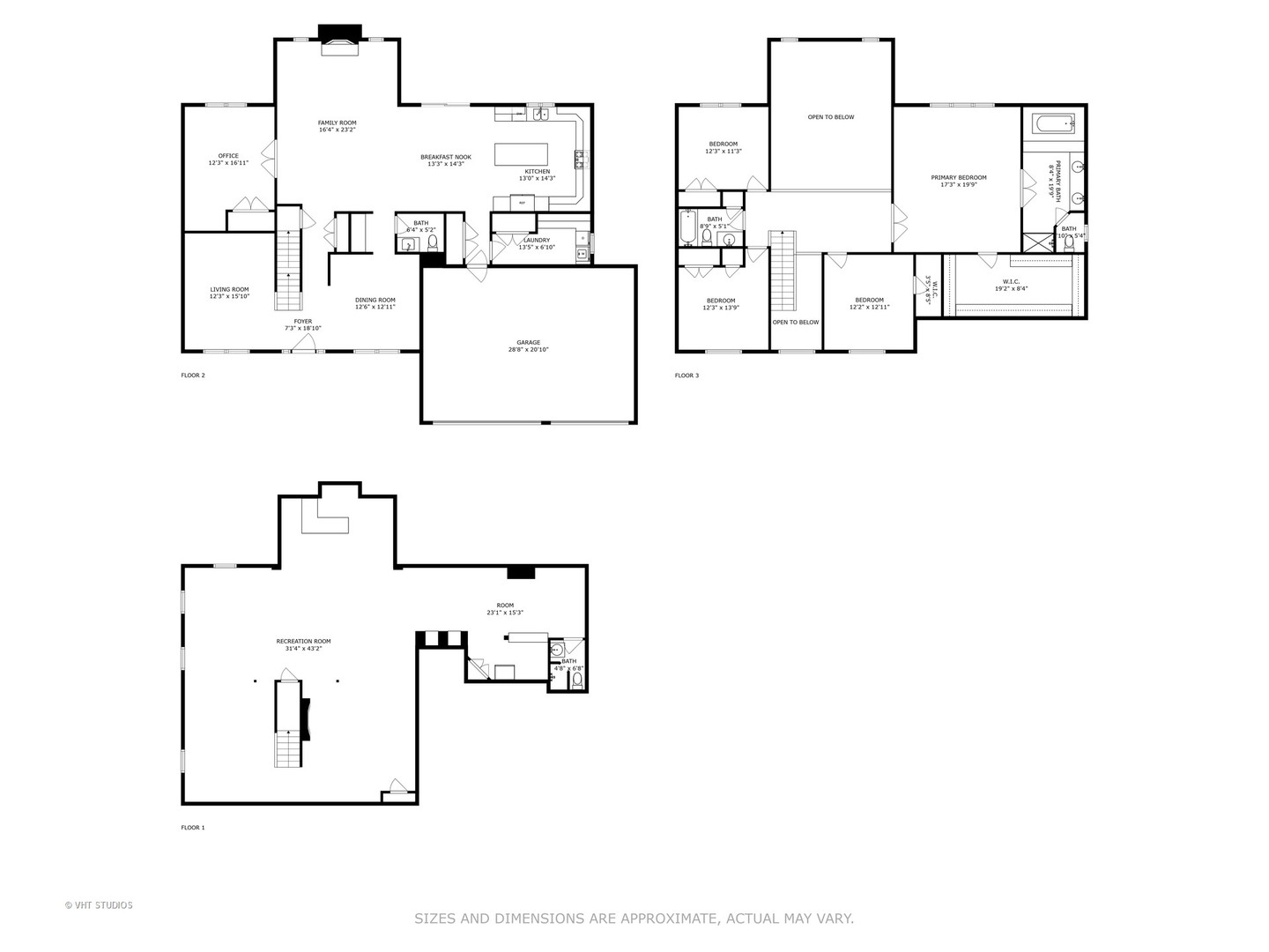 259 Fir Street Beecher, IL 60401 - Photo 38 of 38 a picture of floor plan