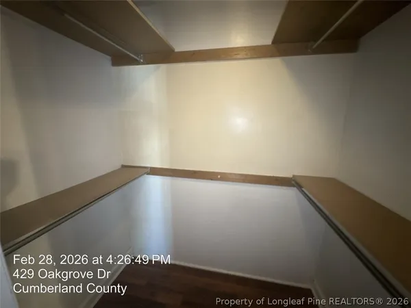 a view of wooden floor