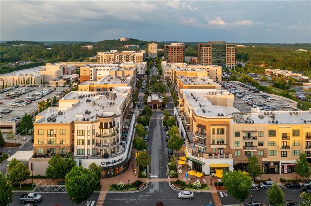 7230 Summit Place Alpharetta, GA 30009 - Photo 27 of 37 a view of a city with tall buildings