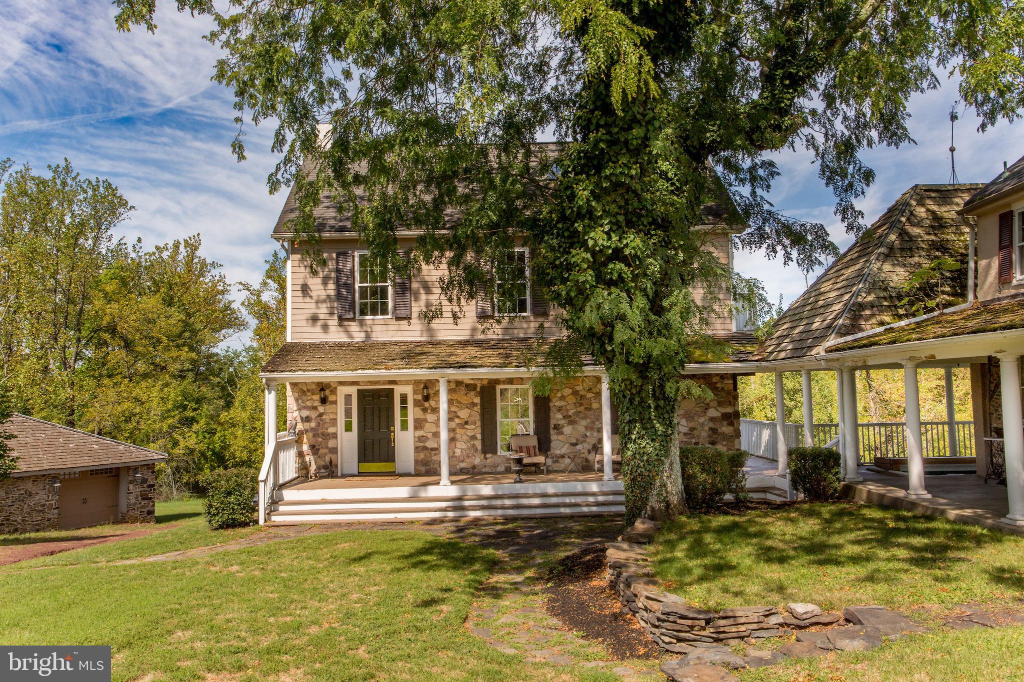 3605 Windy Bush Road New Hope, PA 18938 - Photo 3 of 55 The reproduction farmhouse & pavilion