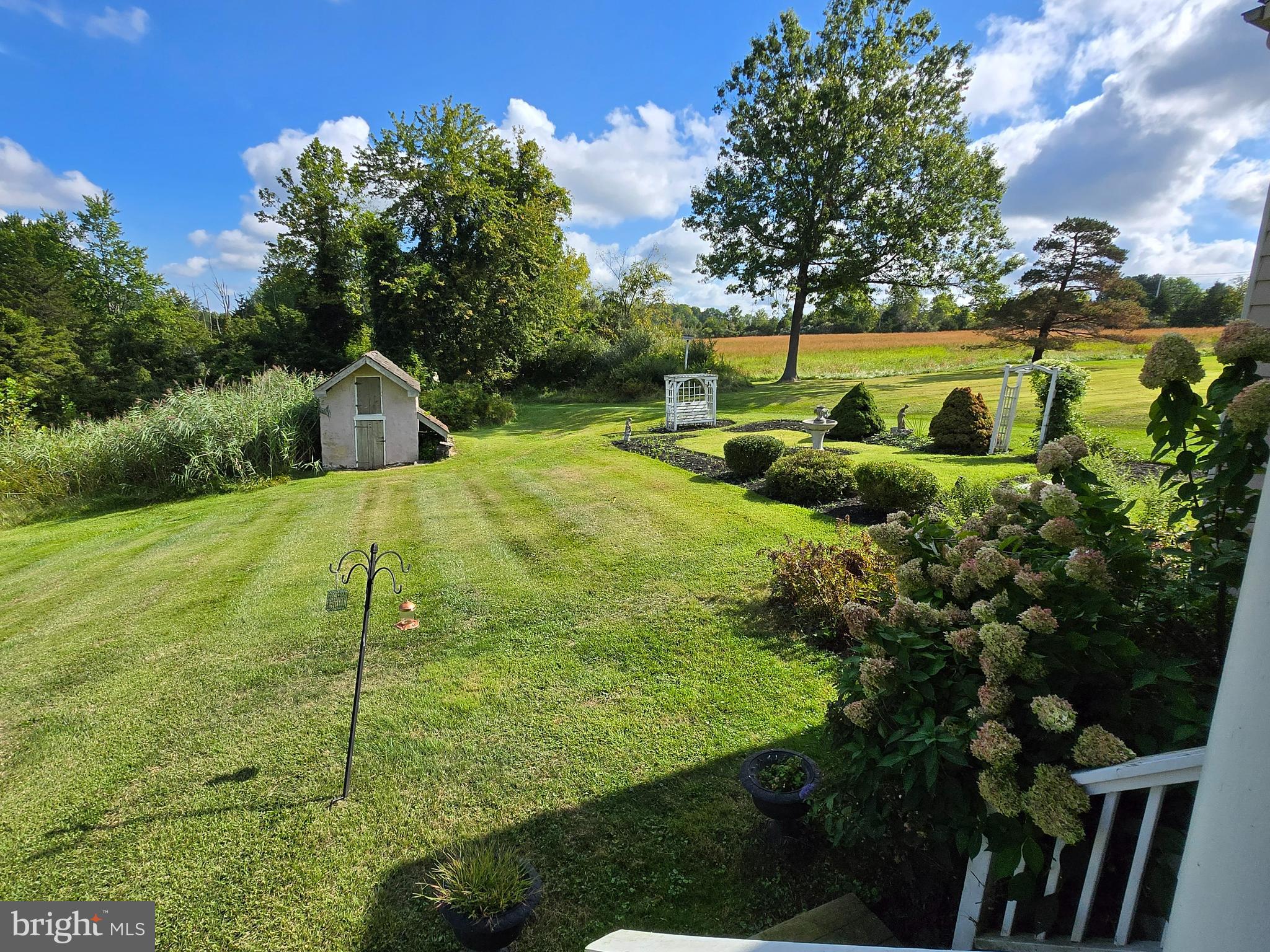 3605 Windy Bush Road New Hope, PA 18938 - Photo 8 of 55 a view of a garden with an outdoor space