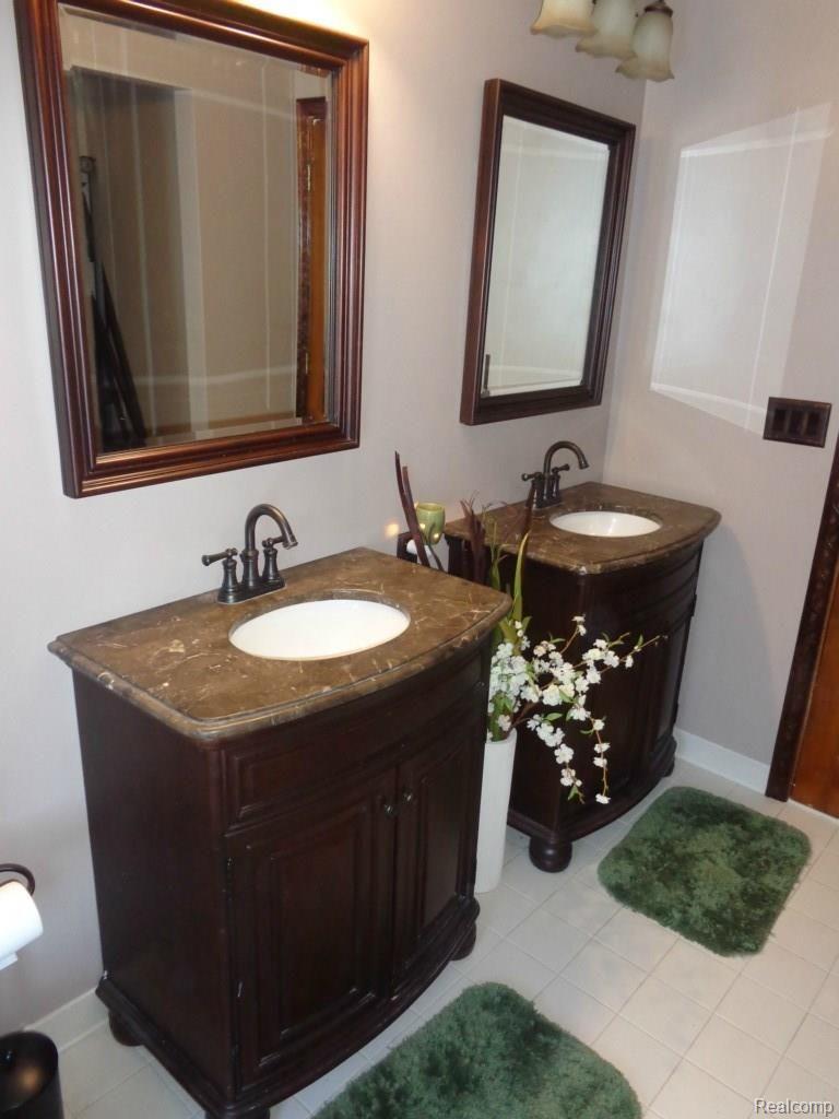 49275 Hanford Road Canton, MI 48187 - Photo 14 of 28 Double Vanities in Full Bath