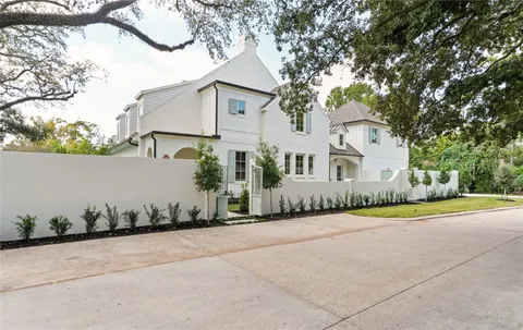 front view of a house with a street
