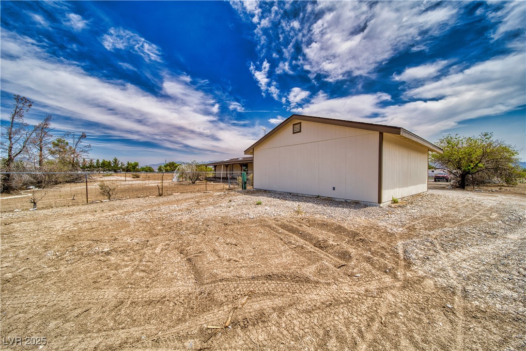 1340 South Adams Road Pahrump, NV 89048 - Photo 27 of 31 View of side of home
