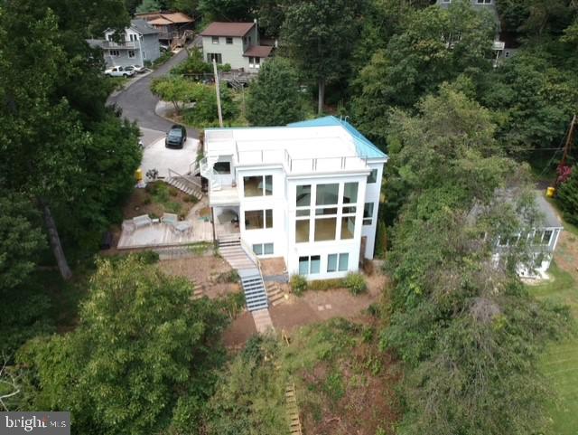 163 Edge Way Arnold, MD 21012 - Photo 3 of 77 Aerial View from Creek