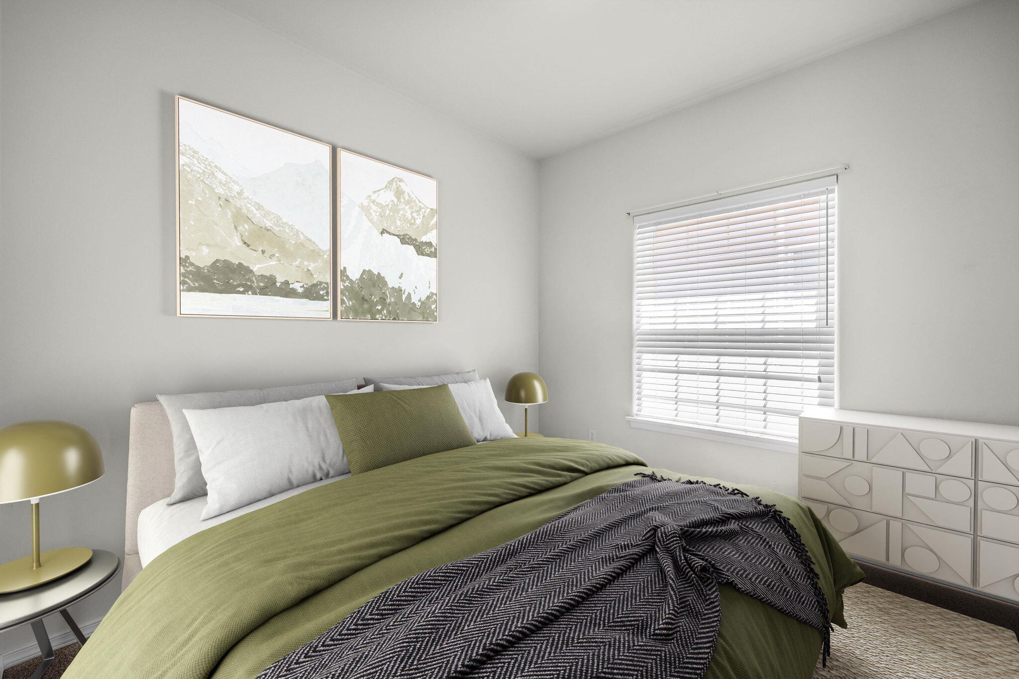 61311 Southwest Brookside Loop Bend, OR 97702 - Photo 22 of 30 Bedroom two, also great for use as a home office. This image virtually staged.