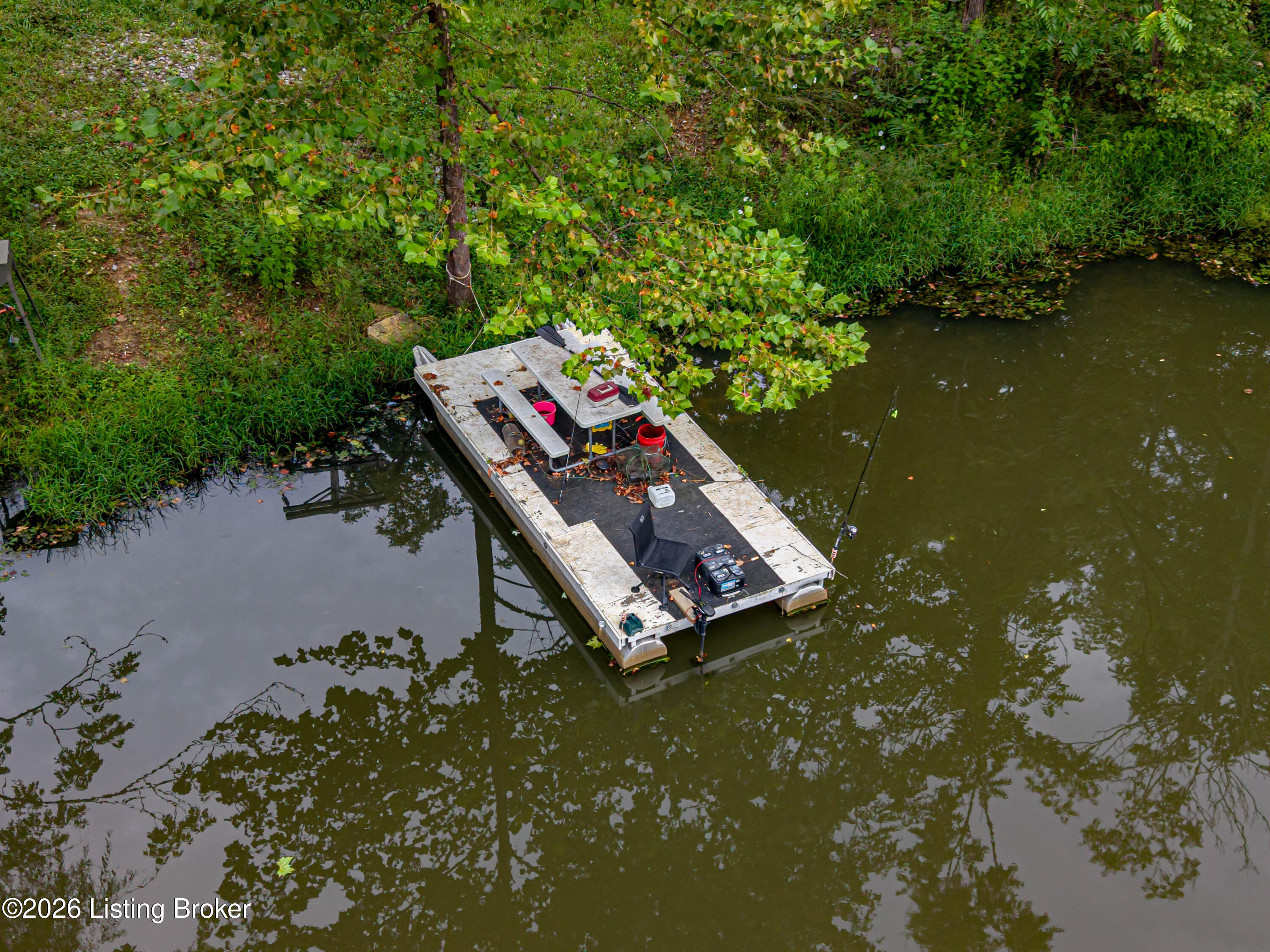 295 Bray Ridge Road Bedford, KY 40006 - Photo 18 of 72 Aerial Lake Dock