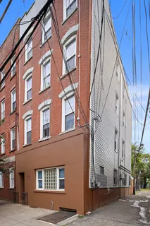 a view of a building with a outdoor space